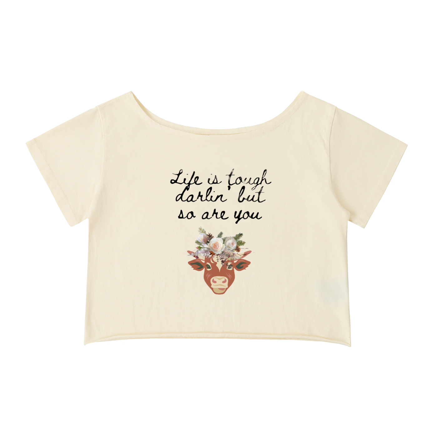 Off-Shoulder Darlin' T-Shirt