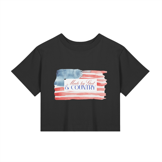 God and Country Baby Tee