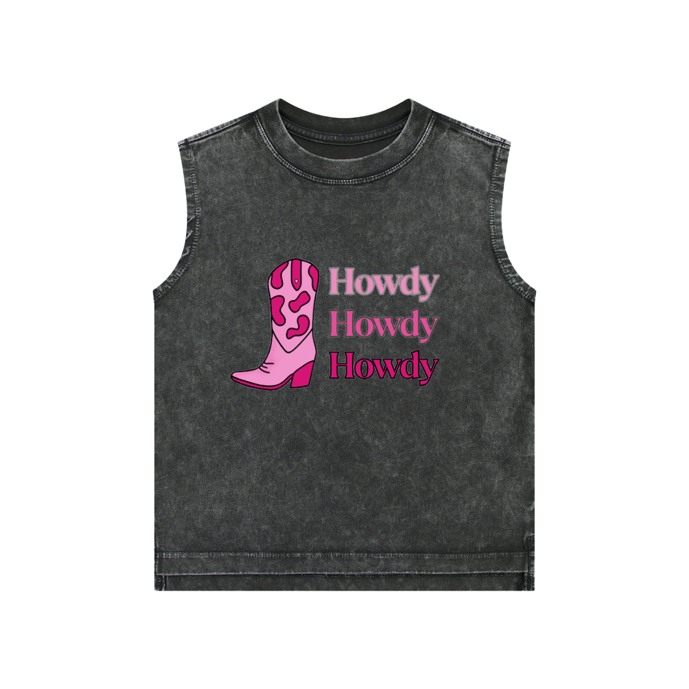 Pink Howdy Kids' Tank Top
