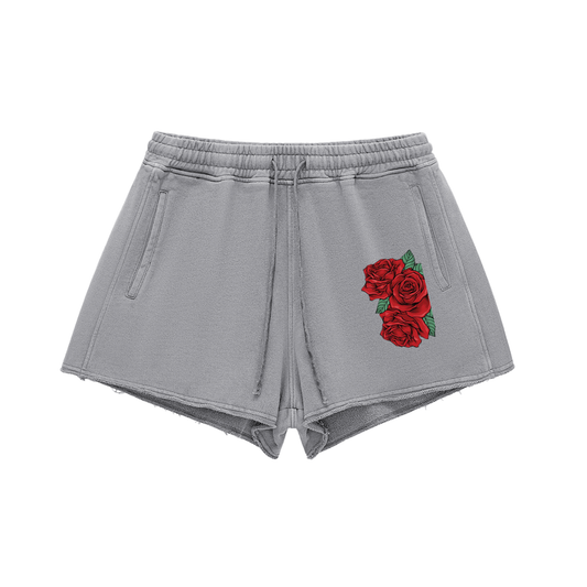 Rose Drawstring Shorts