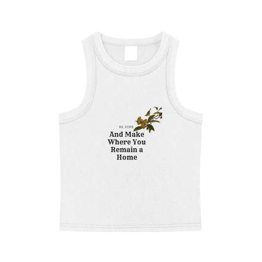 Women's Home Tank Top (Black Letters)