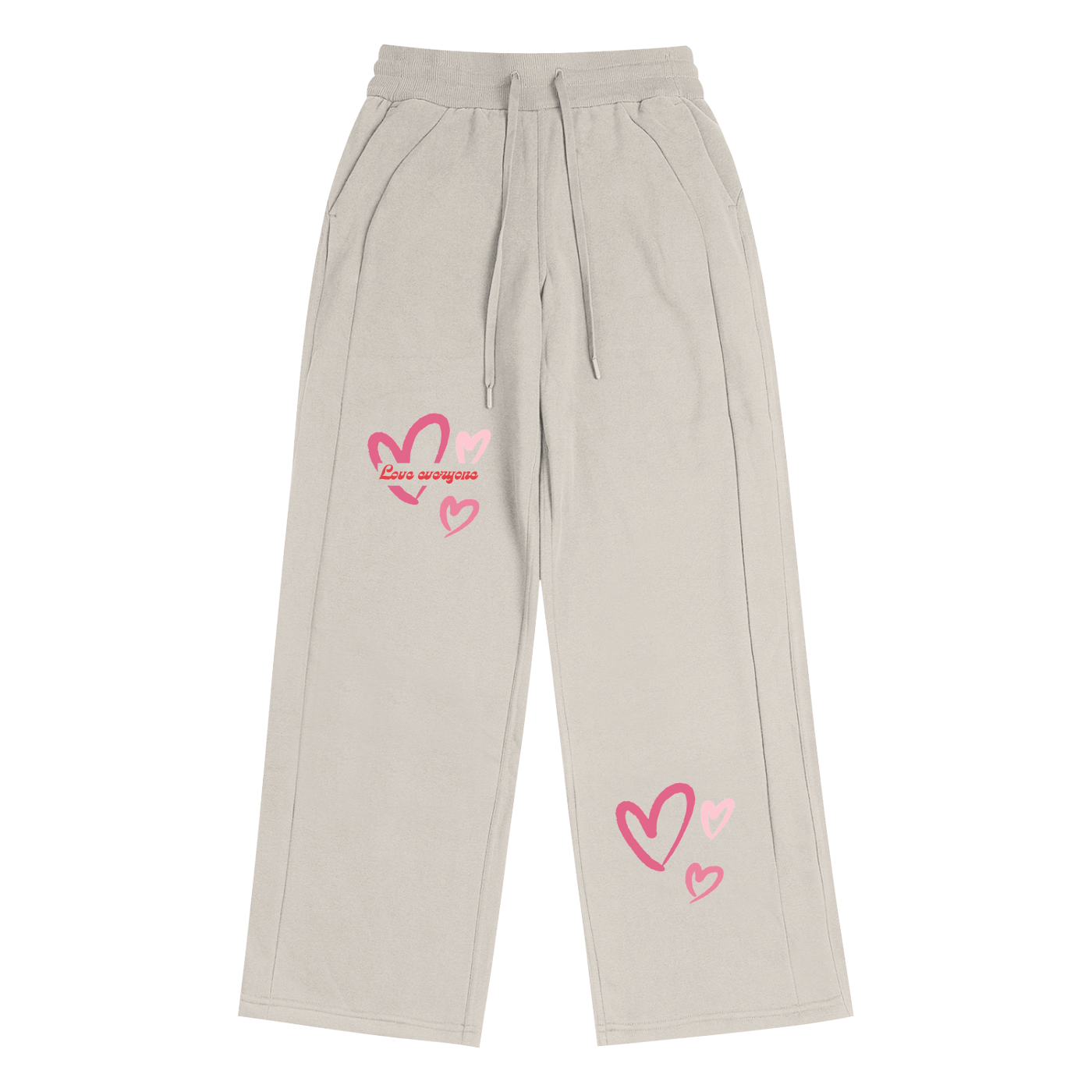 Love Everyone Straight Leg Sweatpants