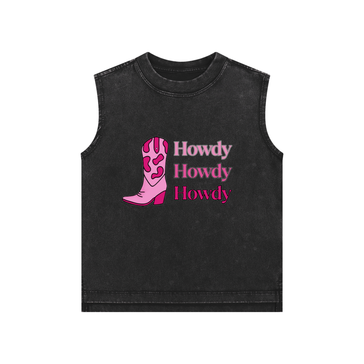 Pink Howdy Kids' Tank Top