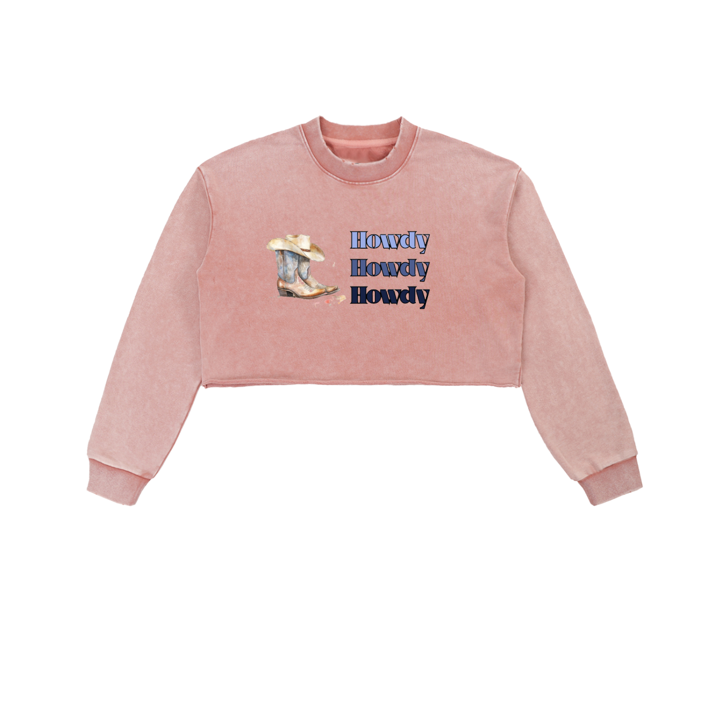 Blue Howdy Sweatshirt