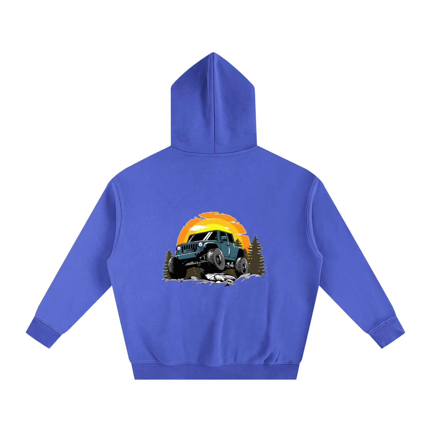 Men's Oversize Sunset Hoodie