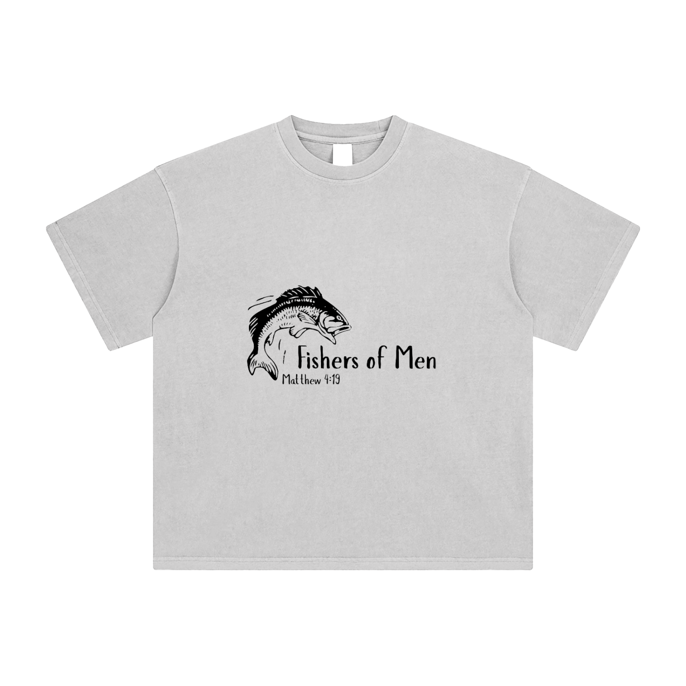 Men's Enzyme Washed Fisher T-Shirt