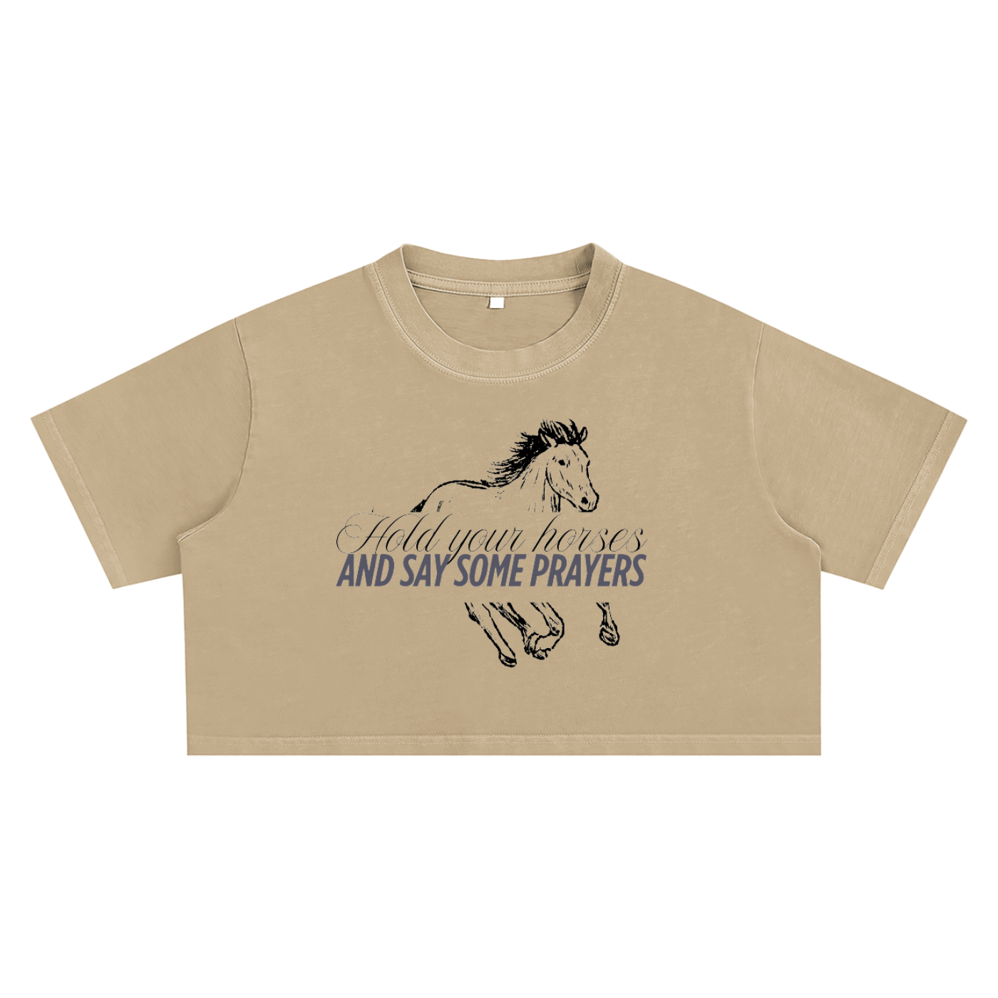 Hold Your Horses Crop Top
