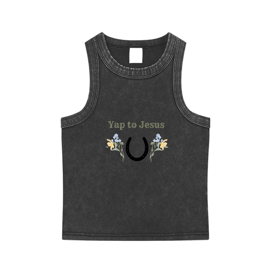 Yap to Jesus Tank Top