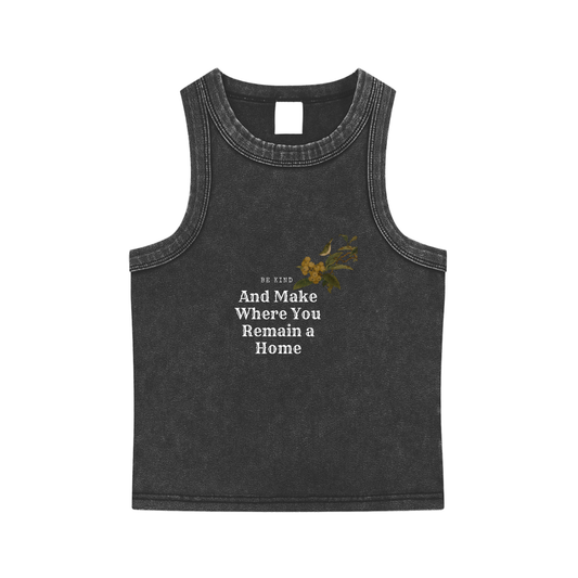 Women's Home Tank Top (White Letters)