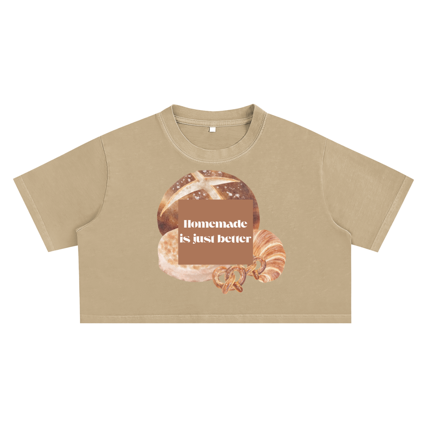 Homemade is Just Better Crop Top