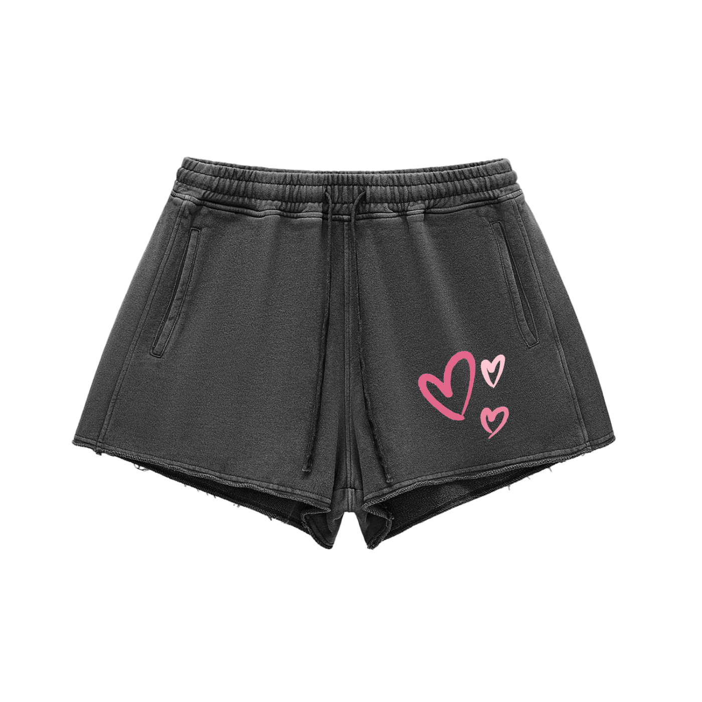 Love Everyone Drawstring Shorts