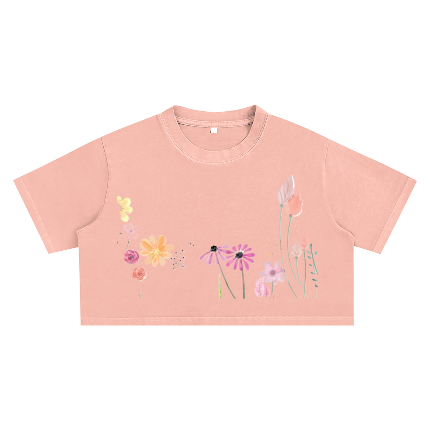 Field of Flowers Crop Top