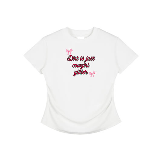 Cowgirl Glitter Bodycon T-Shirt