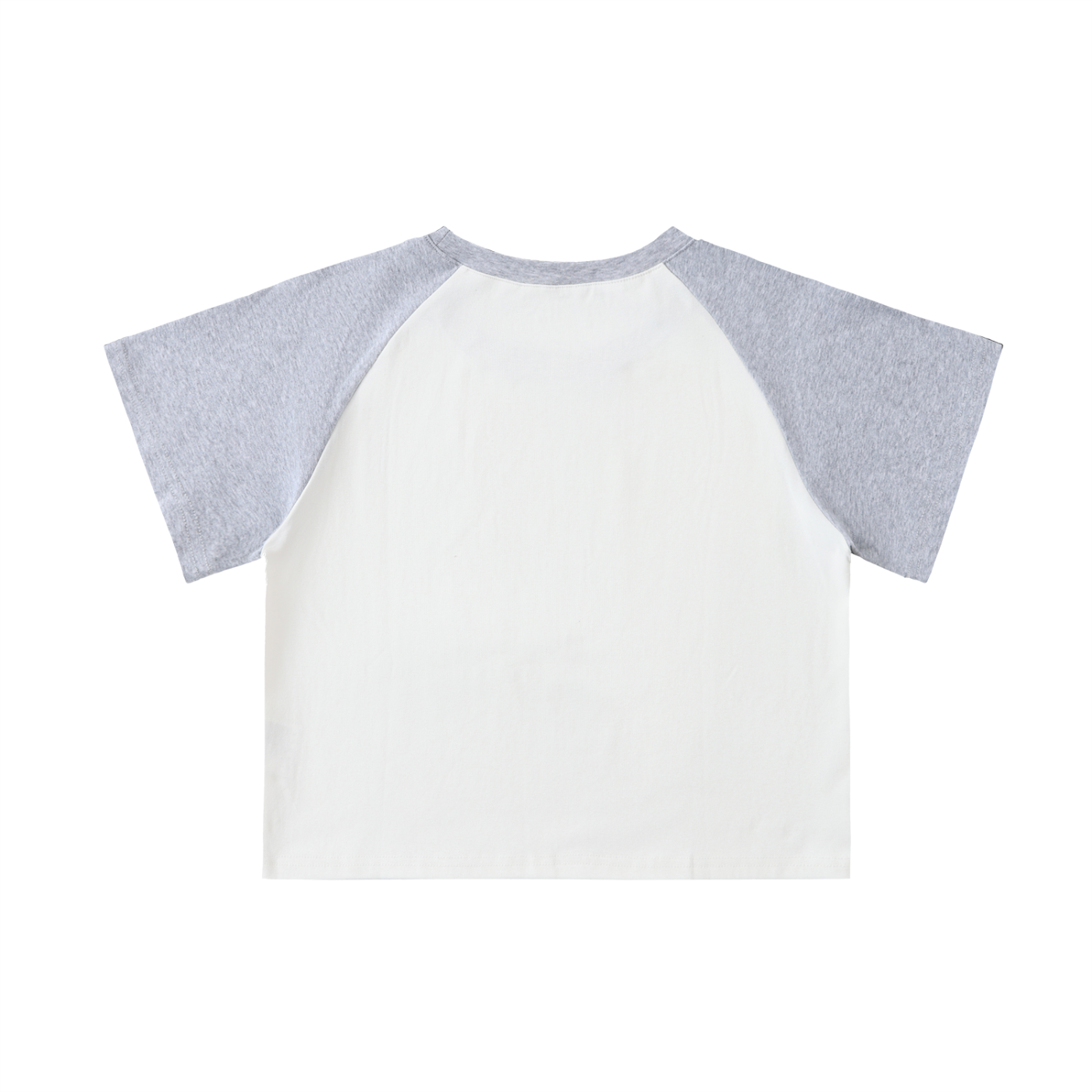 Bunny Raglan Sleeve Crop Top