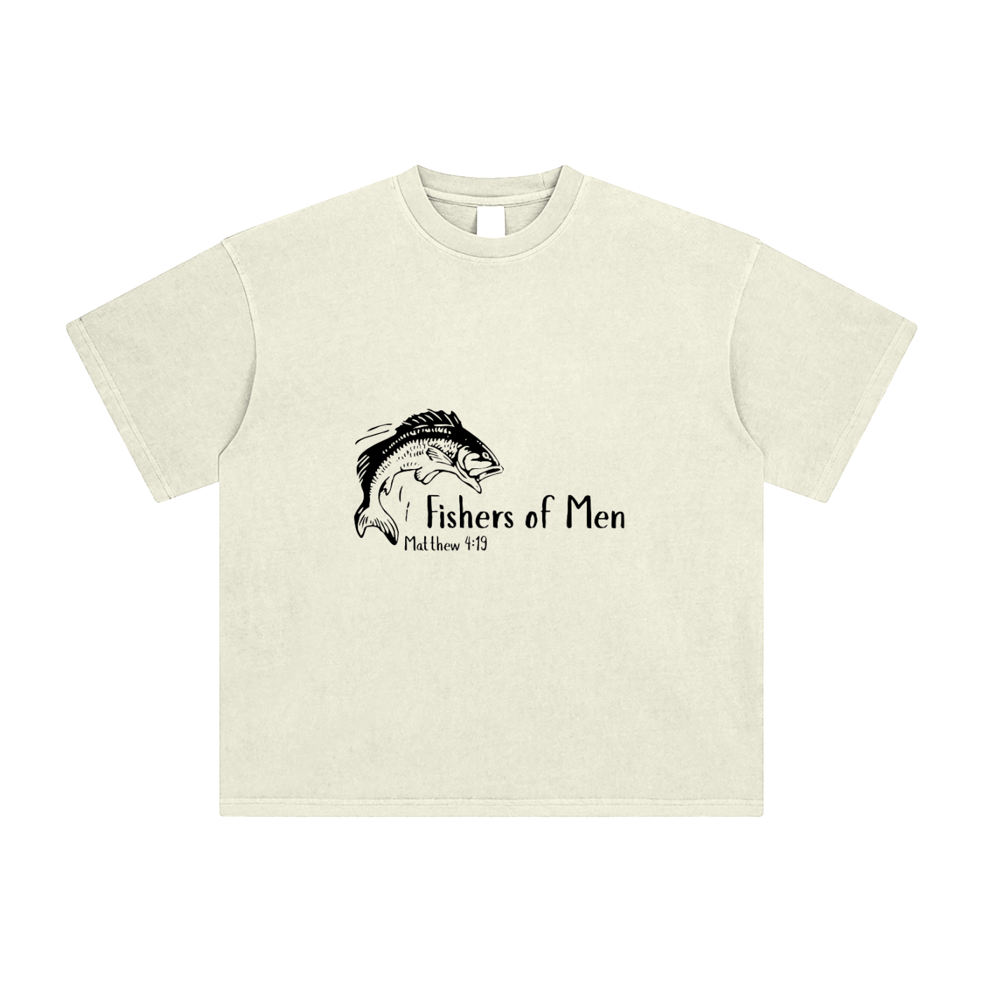 Men's Enzyme Washed Fisher T-Shirt