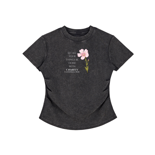 Women's Bodycon Charity T-Shirt