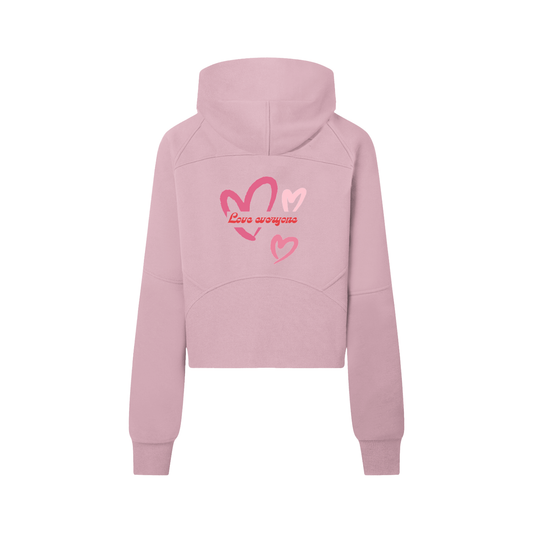 Love Everyone Half-Zip Hoodie
