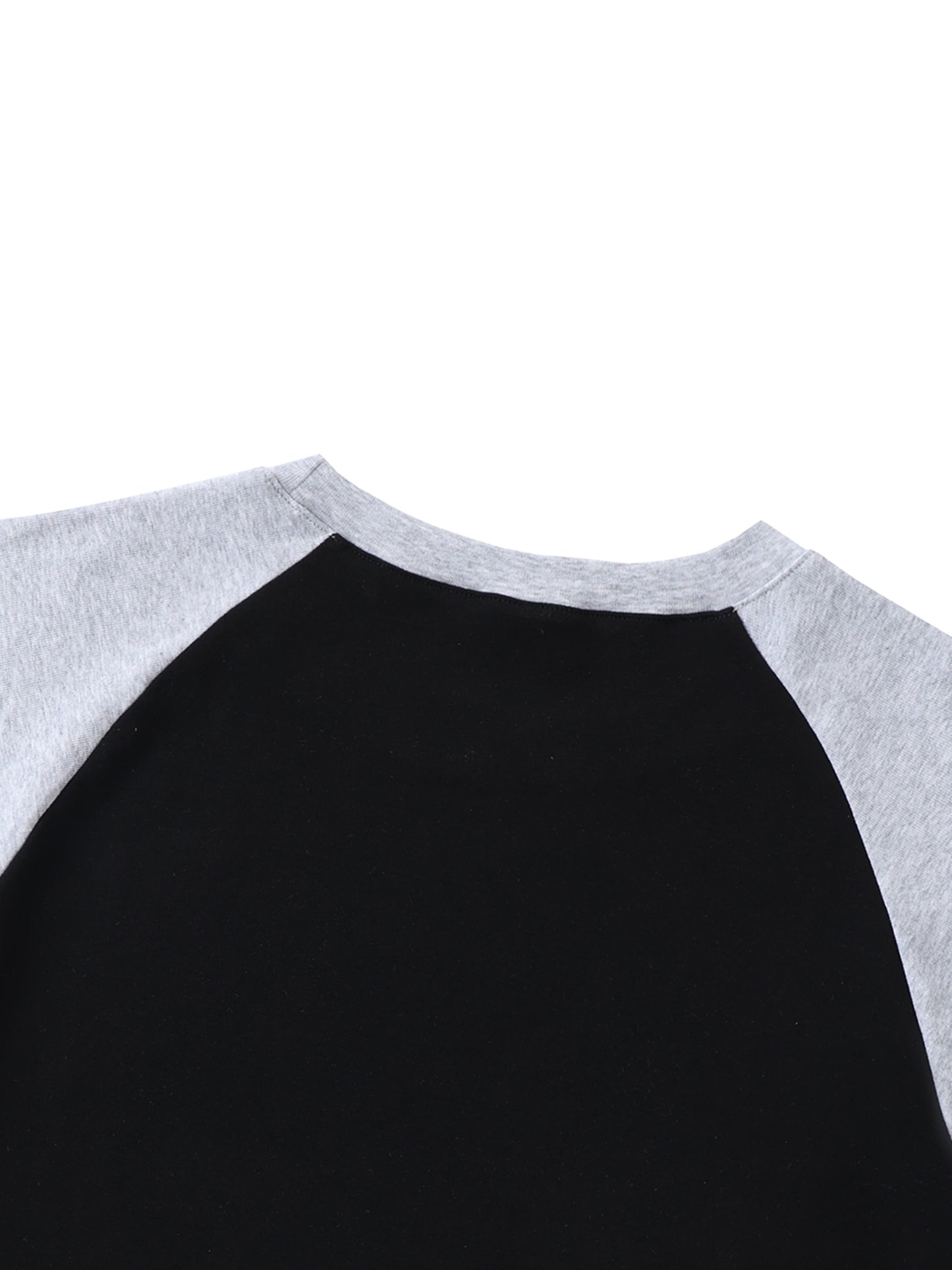 Bunny Raglan Sleeve Crop Top